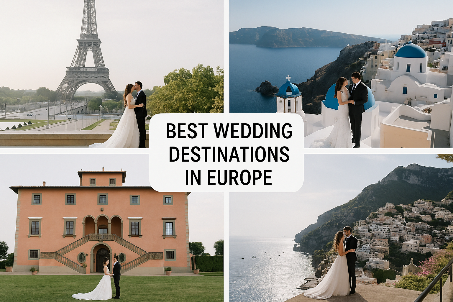 Best Wedding Destinations in Europe